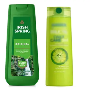 Men’s Shower Bundle – Body Wash + 2-in-1 Shampoo Set | Daily Hygiene Essentials