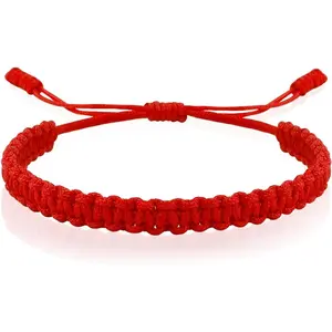 Red Protection Pulsera - Red String Bracelet For Men And Women,Red Concentric Knot Bracelets Gifts For Women Infinity Bracelets For Men Good Lucky ,For Valentines Day Gifts Magnetic Stainless Steel Stud Earrings bracelet  for  men