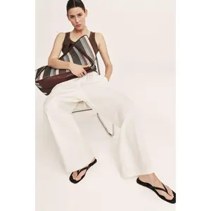 H&M Linen-blend trousers