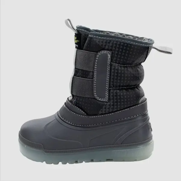 New Kids Denali Lighted Faux Fur Boots Grey Size 12 – Western Chief
