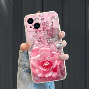 Simple printed phone case, suitable for iPhone 17 16 15 Pro Max 14 Plus 13 12 11 Promax, white stylish dustproof and dirt-resistant protective case, creative holiday gift
