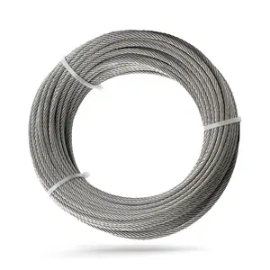 Feet /" T Stainless Steel Cable Wire Rope Aircraft Cable Railing System Deck Cable Railing Hardware x Strand Indoor Outdoor DIY Balustrade String