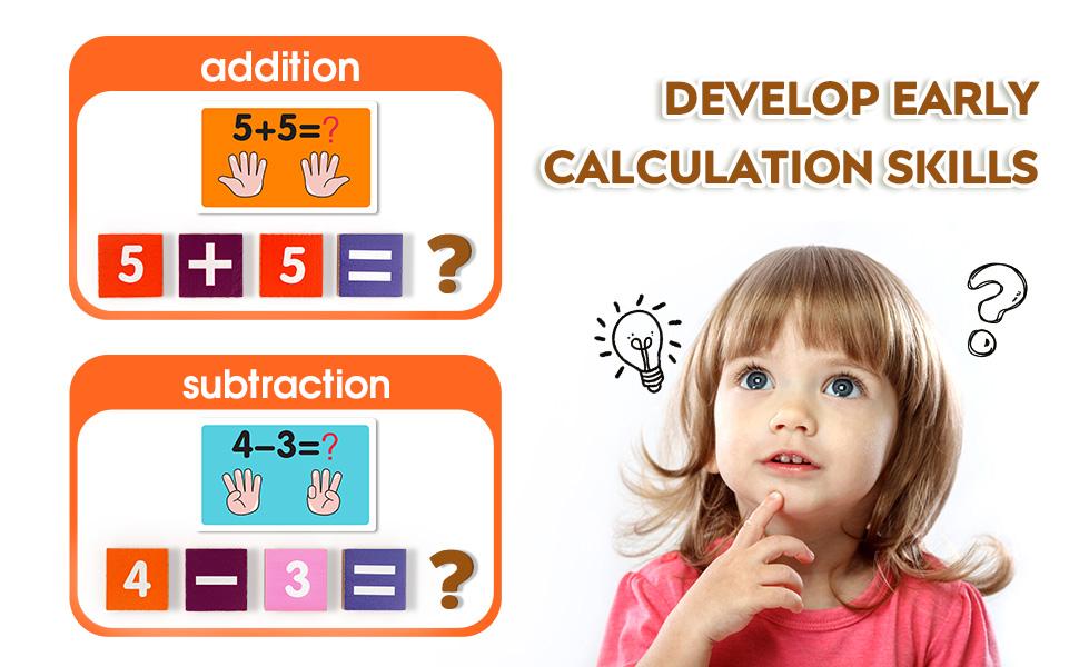 Preschool Learning Toys for Toddlers, Fingers Counting Math, Educational Manipulatives Number Counting Blocks Set for Kids, Montessori Toys for Age 2-5 Years Old Boys Girls Birthday Gifts Preschool Learning Toys for Toddlers, Fingers Counting Math, Educational Manipulatives Number Counting Blocks Set for Kids, Montessori Toys for Age 2-5 Years Old Boys Girls Birthday Gifts