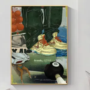 Frank Ocean Minimalist Poster – Unframed Modern Wall Art |           High-Res Print for Bedroom/Living Room |           Perfect Gift for Music Fans & Art Lovers