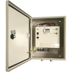 Greenhouse Roll Up Motor Timer Controller Automatic Ventilation Control with AC110V to DC24V Transformer Timing Switch for Greenhouse Film Side Roof Curtains