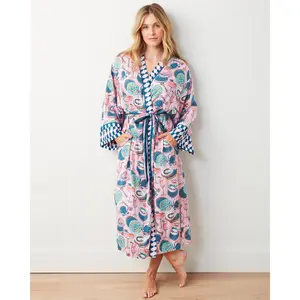 Champagne & Caviar - Satin Robe - Blush