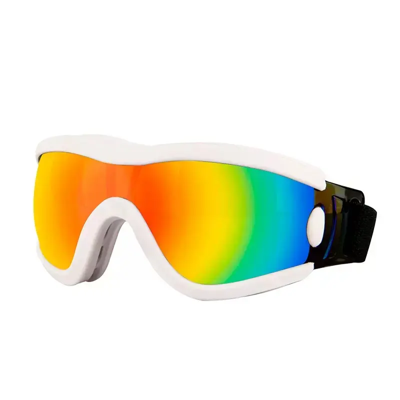 Comfortable Dog Goggles - Single Pair UV Protection, Windproof, Dust & Fog Shield Pet Eyewear with Adjustable Strap for Medium/Large Dogs, Eye Wear
