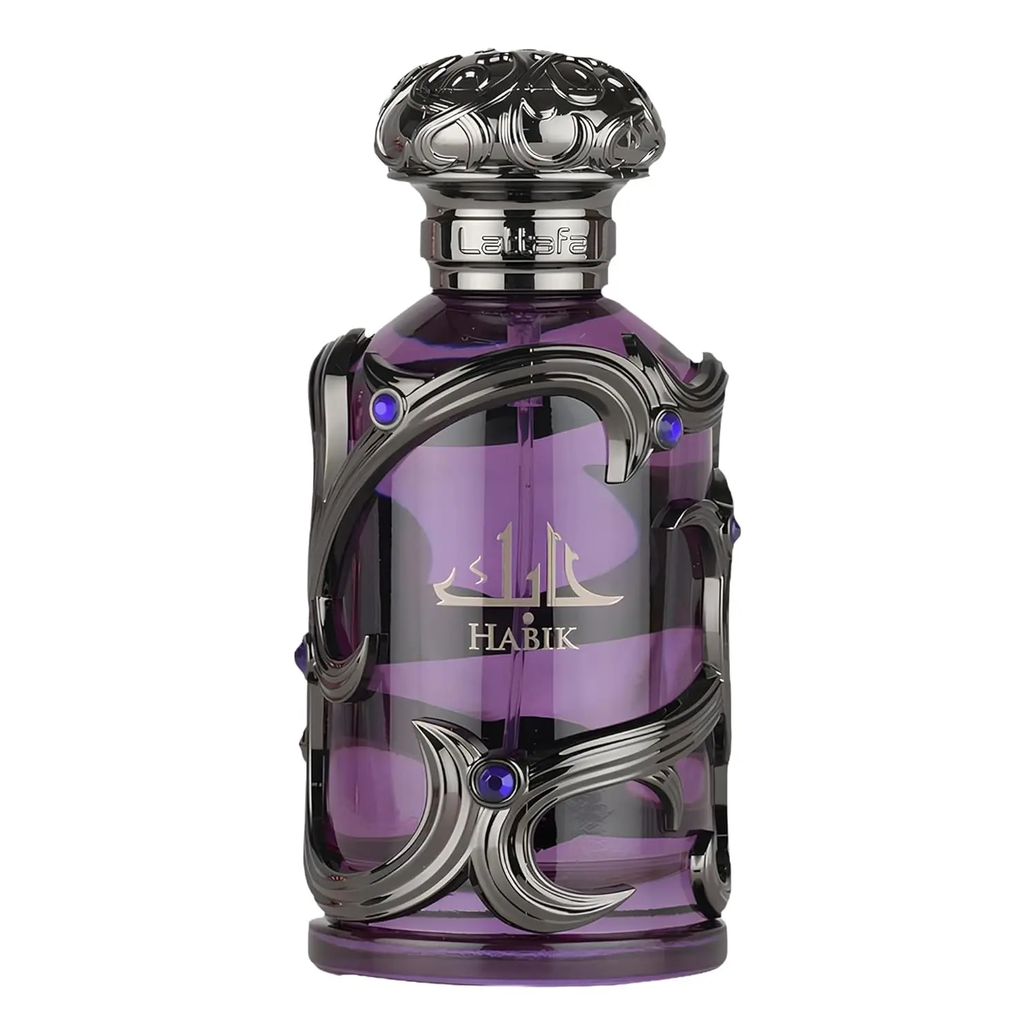 Lattafa Habik for Men Eau de Parfum Spray, 3.4 Ounce Aromatic Fragrance