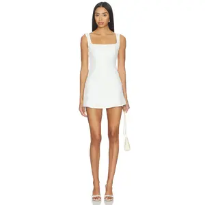 MORE TO COME Oriana Mini Dress in White