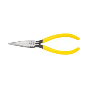Klein Tools D301-6 Standard Long-Nose Pliers, 6"