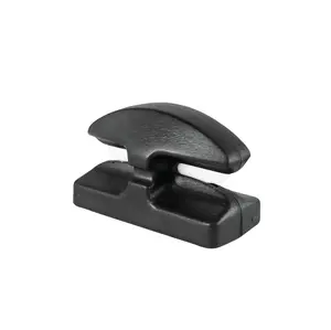 Line Cutterz Ceramic Blade Peel & Stick Flat Mount - Black