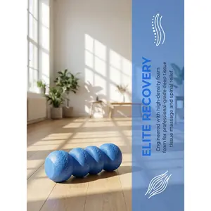 Professional Peanut Ball Foam Roller for Muscle Recovery Yoga Pilates Back Pain Relief Slim Leg Fitness Massage