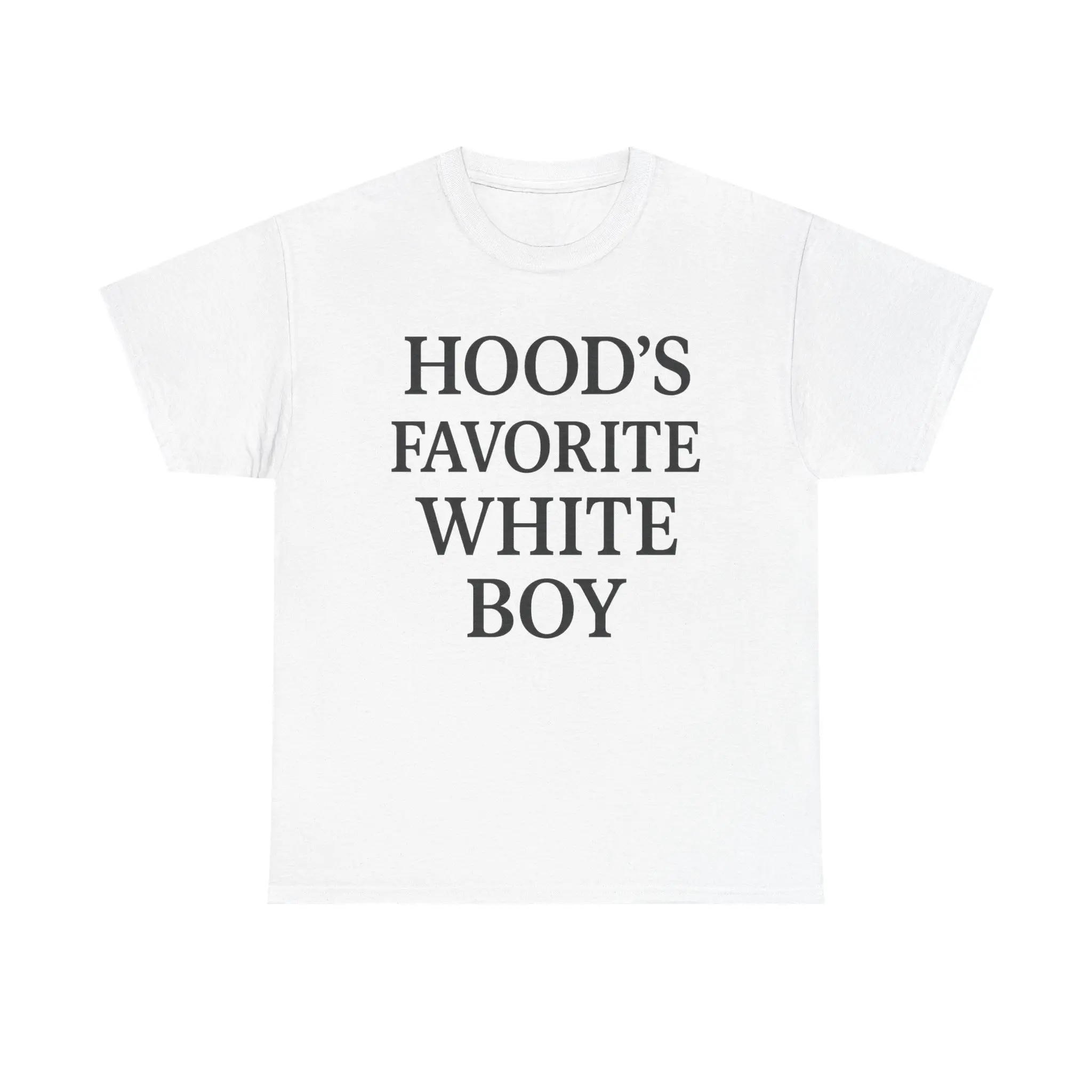 Hoods Favorite White Boy Tee