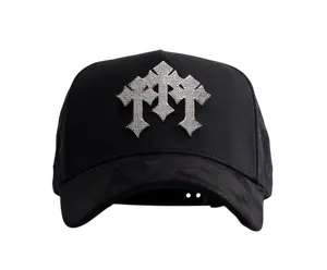 EL BARBAS HATS CHROME SILVER BLACK SNAPBACK HAT ONLY! BARCHROME BKSIL