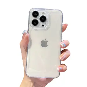 High-Definition Transparent Tpu Case for iPhone 17/17 Pro/17 Pro Max, iPhone 16/16 Pro/16 Pro Max, iPhone 15/15 Pro/15 Pro Max