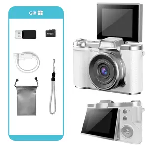 Latest Full HD Digital Zoom Camera, High Definition Camera, Vlogging Camera, Supports 1080P Video Recording, Multiple Filters, Includes 32GB Storage Card, Outdoor Selfie Gift