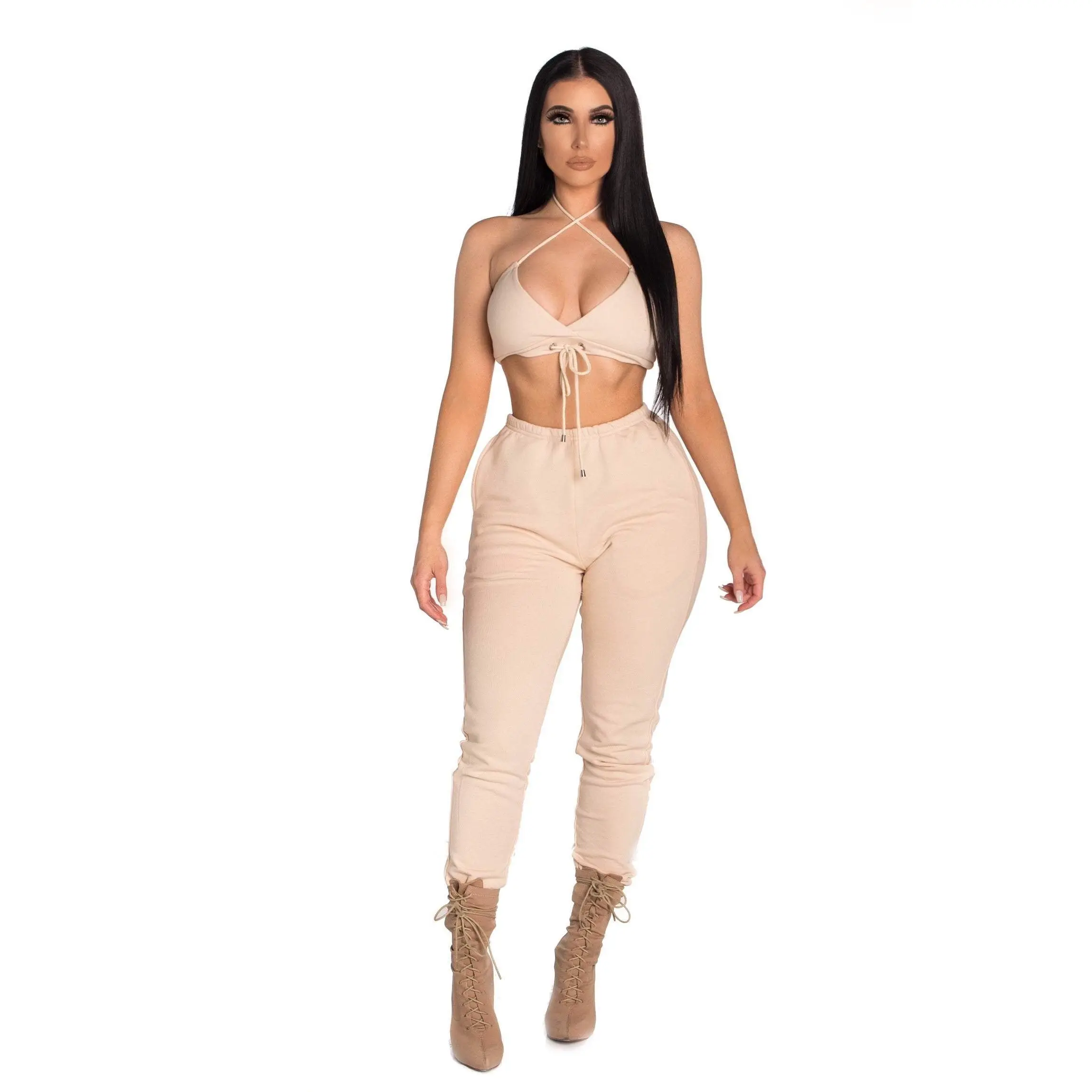The Kim Joggers - Tan