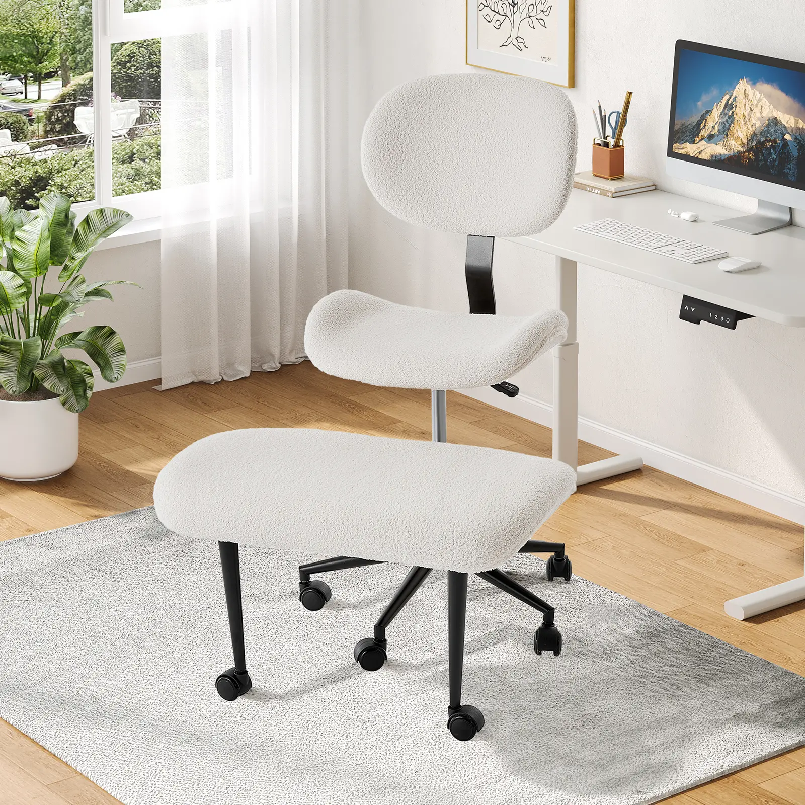 Upgraded Off-White (Teddy Fabric)