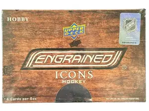 2024/25 Upper Deck Engrained Icons Hockey Hobby Box