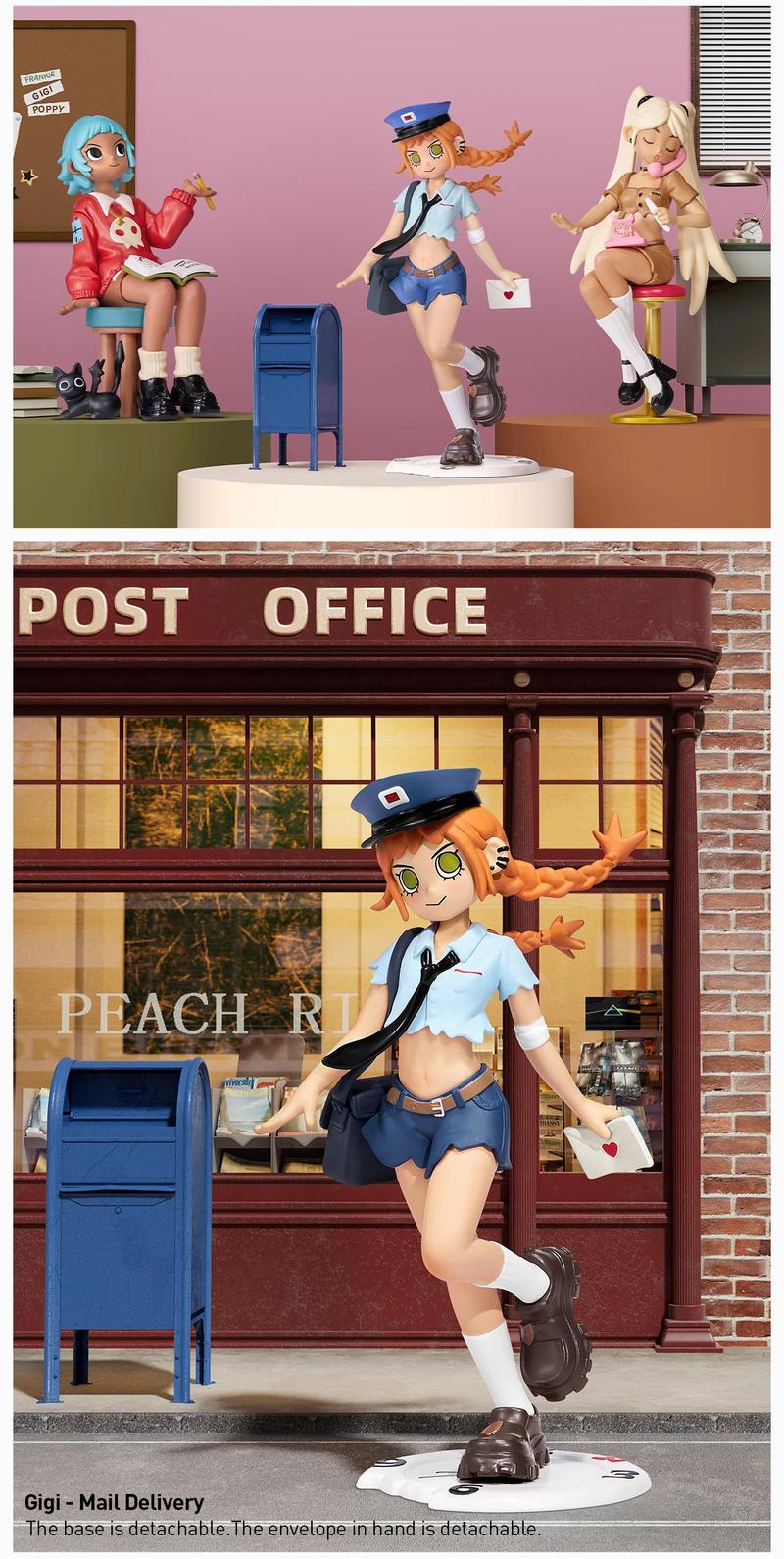 POP MART Peach Riot Rush Hour Series Figures