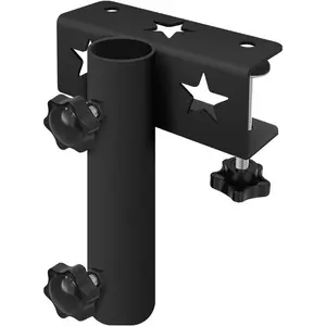 No Drilling Side Flag Pole Mount Kit for Truck Bed,Universal Pickup Truck Heavy Duty Flagpole Holder Fit Up to 1.4" Flag Pole