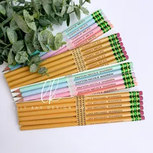 Personalized Ticonderoga Pencils | Back-to-School | School Supplies | Graphite Pencils