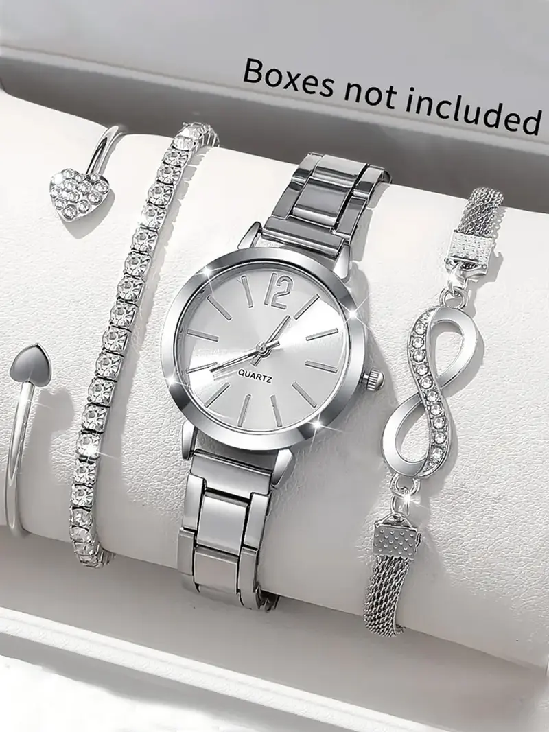 Elegant  fashion Silver color Women\'s Watch Amazon.com: Redhai Luxury Women main image 4