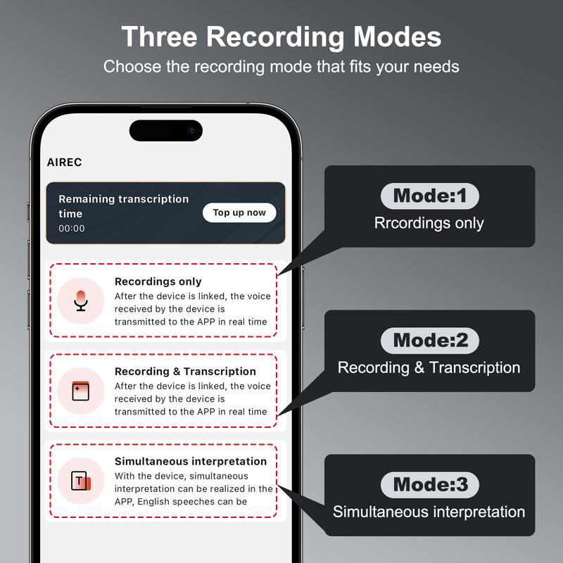 AI Voice Recorder,64GB Note Voice Recorder with Transcribe,Mind Mapping & AI Summary,Digital Voice Recorder with App,Audio Recorder for Lectures,Phone Calls,Meetings,Interviews Etc