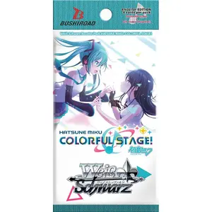 Weiss Schwarz HATSUNE MIKU: COLORFUL STAGE! Booster Pack - English 1st Edition -  Qty 1