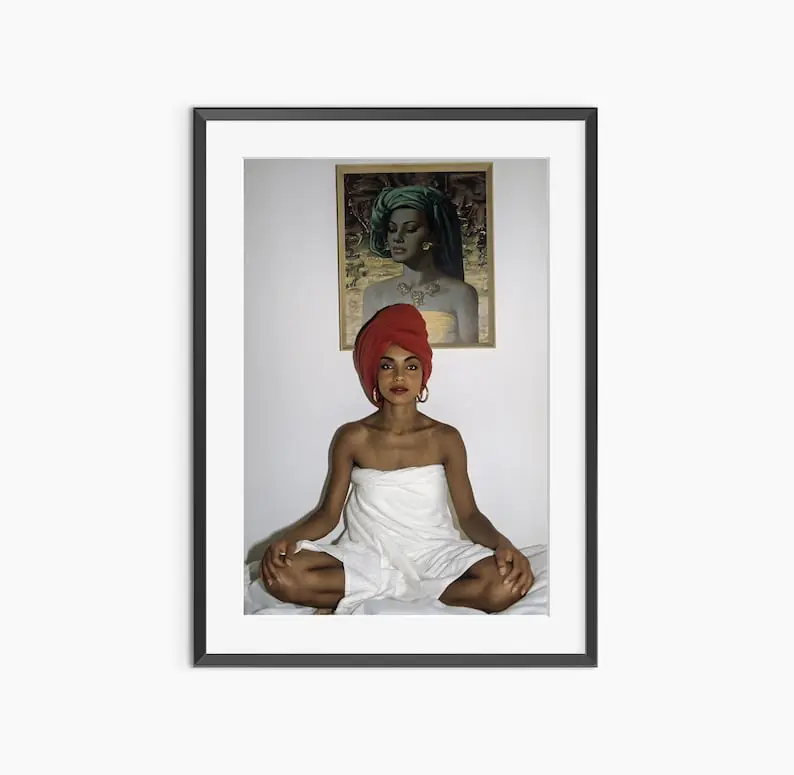 Sade Adu, Photography Prints, Music Poster, Fashion Print, Retro Poster, Fashion Wall Art, Vintage Poster, Museum Quality Wall Art