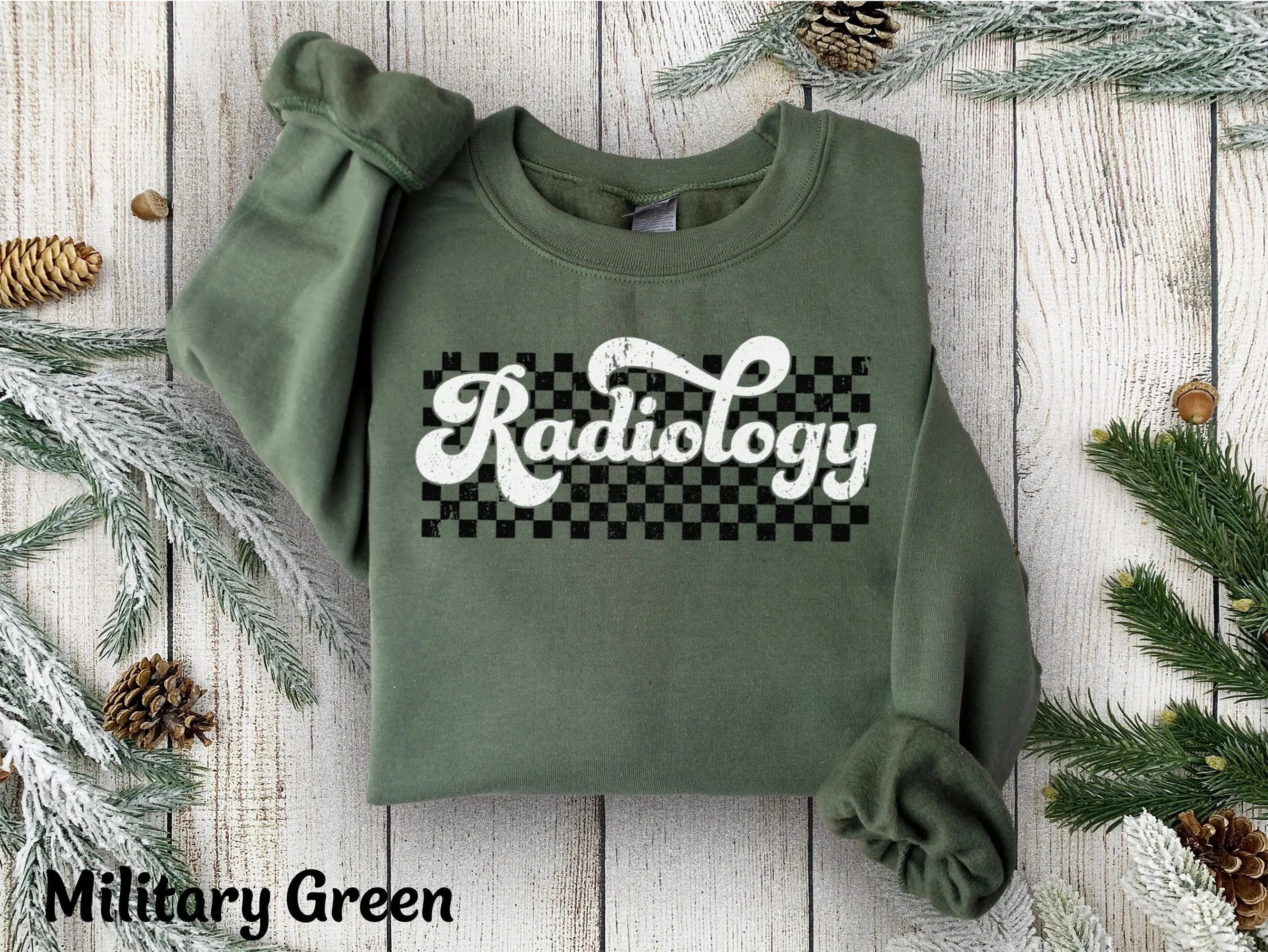 Radiology T-Shirt & Sweatshirt - Radiologist Sweater Radiology Tech  Radiology Technician Crewneck Rad Tech Xray Tech Men Women