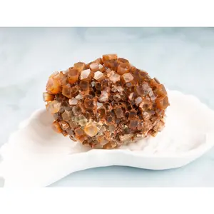 Argonite Star Cluster, Natural Raw Healing Crystals for Grounding, Protection, Meditation, Reiki, Crystal Decor, Chakra Healing, In 4 Sizes