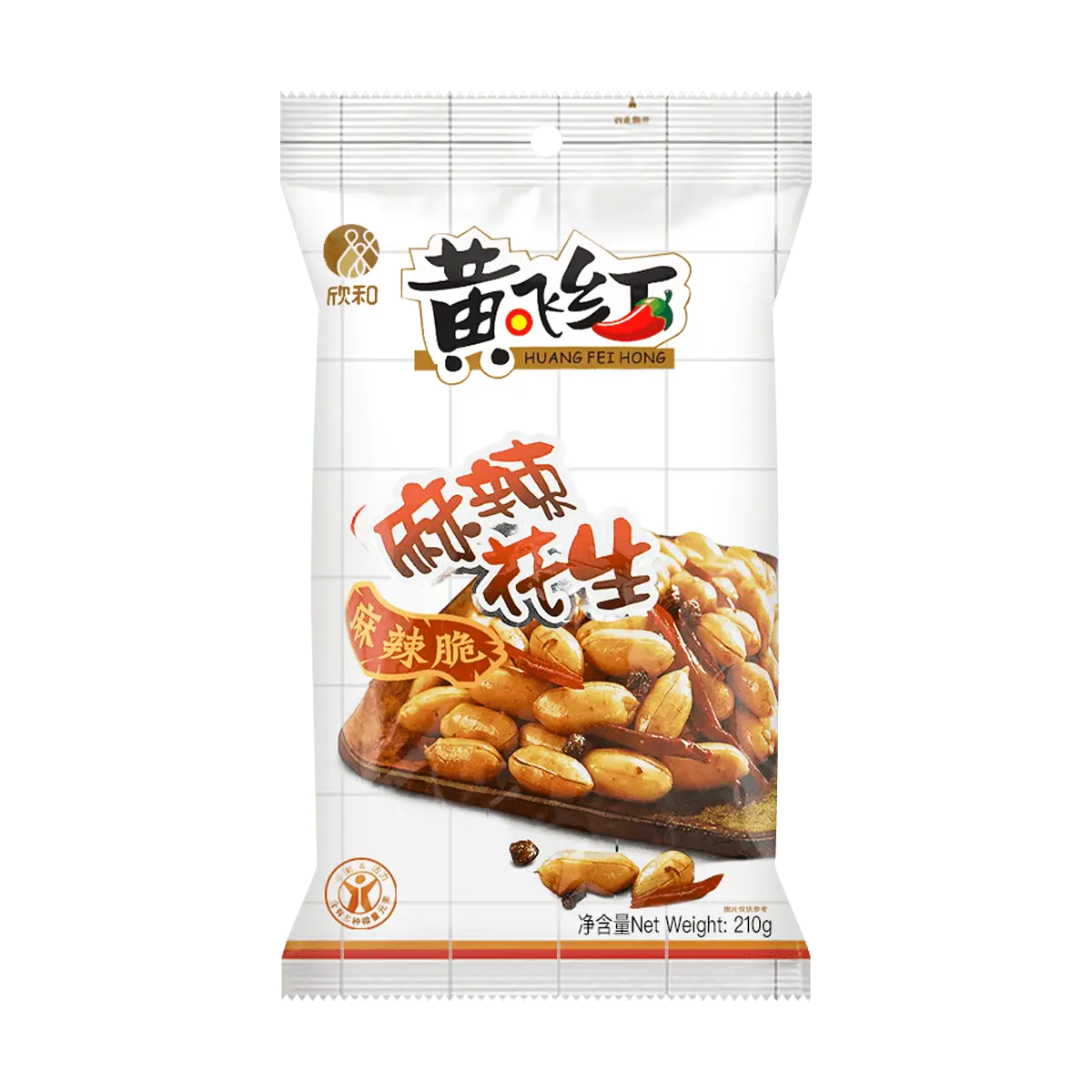 HUANGFEIHONG HUANG FEI HONG Spicy Peanuts, 7.4oz HUANGFEIHONG HUANG FEI HONG Spicy Peanuts, 7.4oz