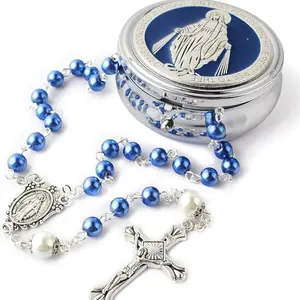 Blue rosary