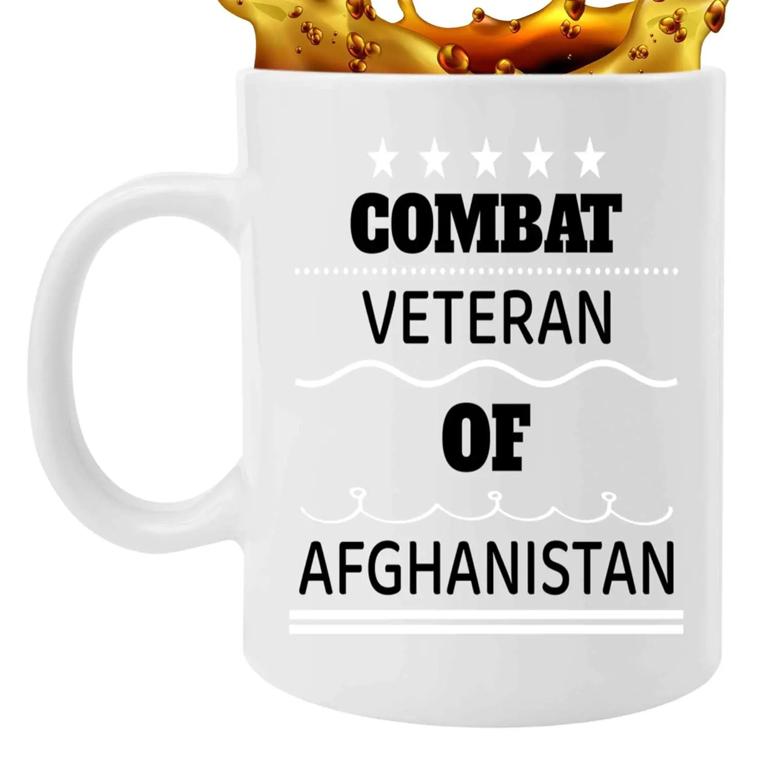 Gift Idea Funny Gift for Combat Veterans - Stylish Afghanistan - Retreat  Souvenir - 11 Oz White Ceramic Coffee Mug - TikTok Shop