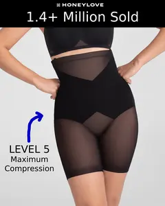 Honeylove SuperPower Short - Level 5 Maximum Compression Shapewear for Women