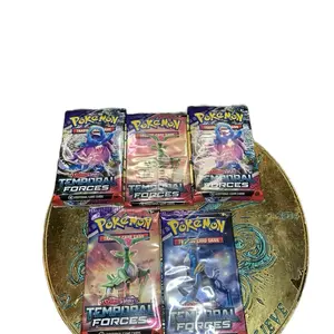 Pokémon Temporal Forces Pack Bundle 5 Factory Sealed Booster Packs from Factory Booster Boxes