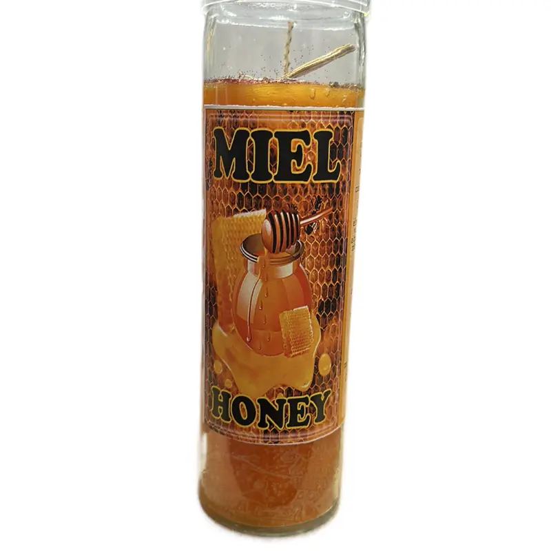 Miel Honey Fixed Candle Ready for Use Miel Honey Fixed Candle Ready for Use