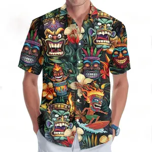 The Hawaiian Aloha Shirt 3D creates a vibrant effect, giving a fresh and energetic feel.