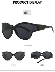 Unisex Fashion Colorful Sunglasses - Trendy Sports Shades, Classic All-Match UV Protection Outdoor Eyewear