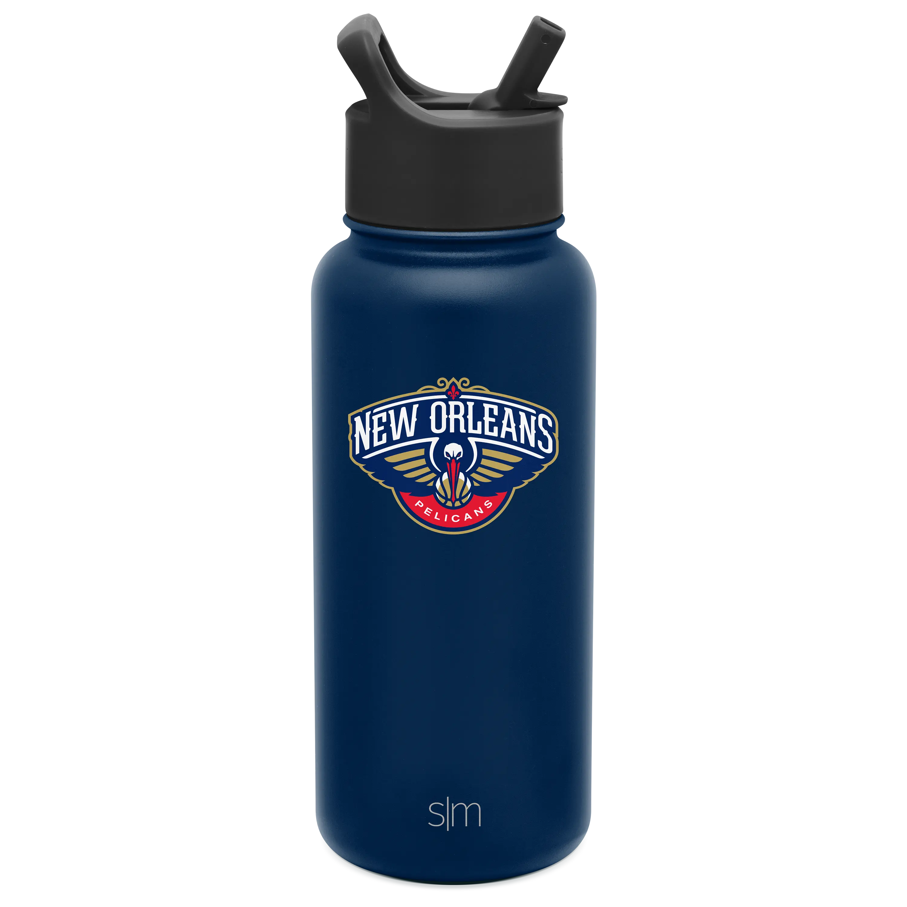 Simple Modern Officially Licensed NBA Summit Insulated Water Bottle with Straw Lid - 32oz