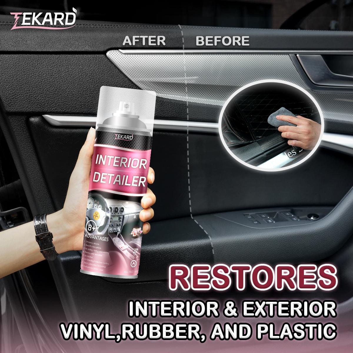 Car Interior Detailer and Protectant with UV Protection Against Cracking and Fading, Car Interior Maintenance & Cleaning, Non-Greasy, Satin Finish