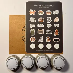 Talking buttons, talking button labels, talking pet buttons