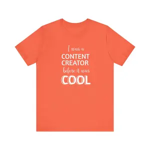 Cool Content Creator t-shirt (multiple colors)