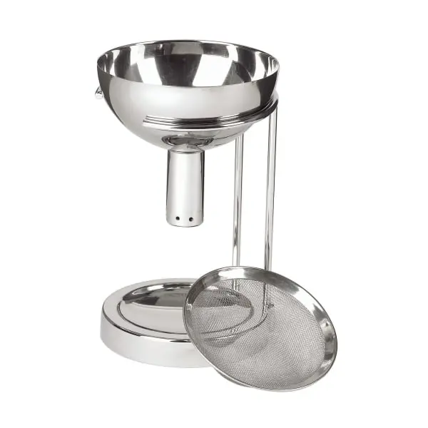 Aerating Funnel with Removable Screen and Stand