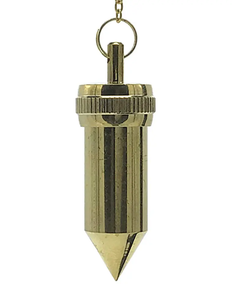 Premium Equilibrium Gold Chamber Pendulum (Lo Scarabeo Pendulums, 8)