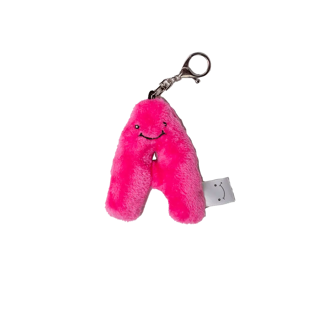 Alphapals® 4" Plush Letter A Keychain