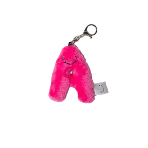 Alphapals® 4" Plush Letter A Keychain