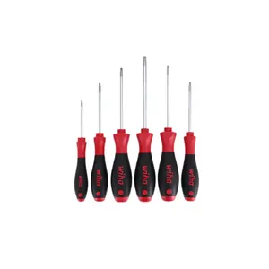 Wiha Tools 36290 SoftFinish MagicSpring Screw Holding TORX® Screwdriver Set, 6 Pc.