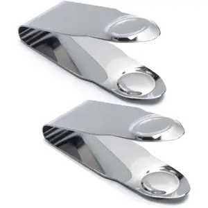 2 count  Stainless Steel Strawberry and Pineapple Huller Fruit Stem Remover  Kitchen Tools for Cherry Tomato,Suitable for Kitchens and Restaurants Corers and Pitters 2.8 * 1